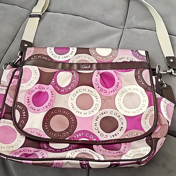 Coach diaper bag - Picture 1 of 4